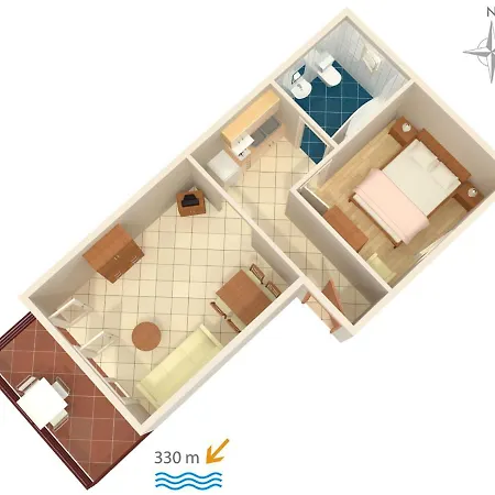 Apartment With Parking Space Jadranovo, Crikvenica - 5533